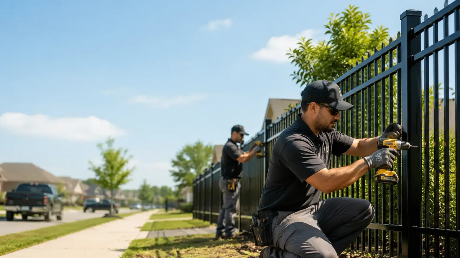 Metal Fence Installation in West Long Branch, NJ